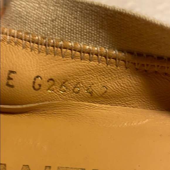 CHANEL Ballet Flats -Sparkling Gold/Cream Stitch - Picture 9 of 12